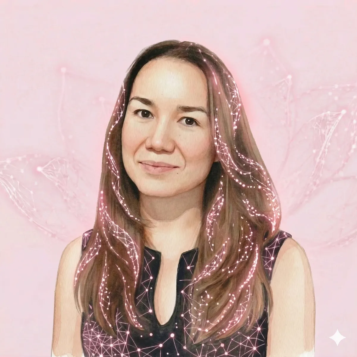 Portrait of Alina Ogilvie in colour